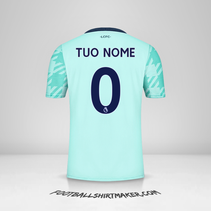 Maglia Leicester City FC 2021/2022 II -  tuo nome - 0
