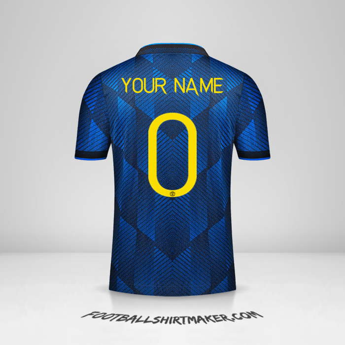 Shirt Manchester United 2021/2022 Cup III -  your name - 0