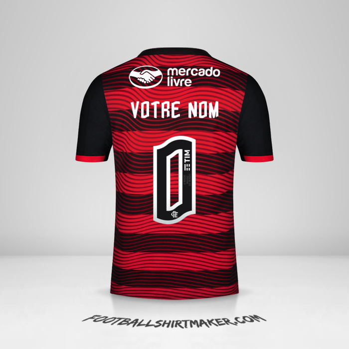 Maillot Flamengo 2022 -  votre nom - 0