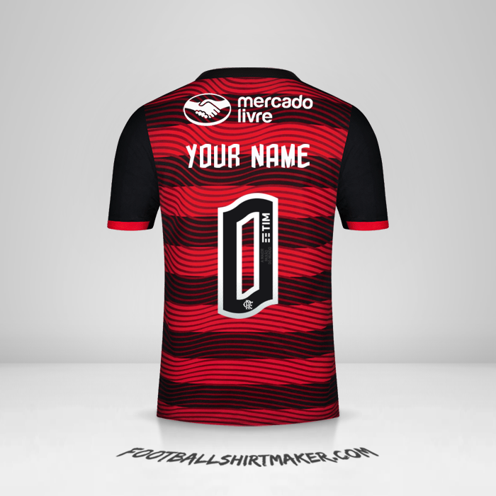 Jersey Flamengo 2022 -  your name - 0