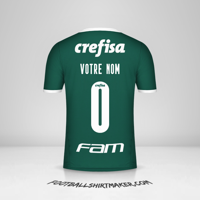 Maillot Palmeiras 2022 -  votre nom - 0