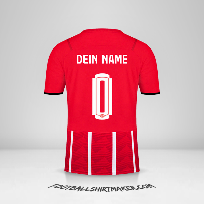 Trikot PSV 2021/2022 UEL -  dein name - 0