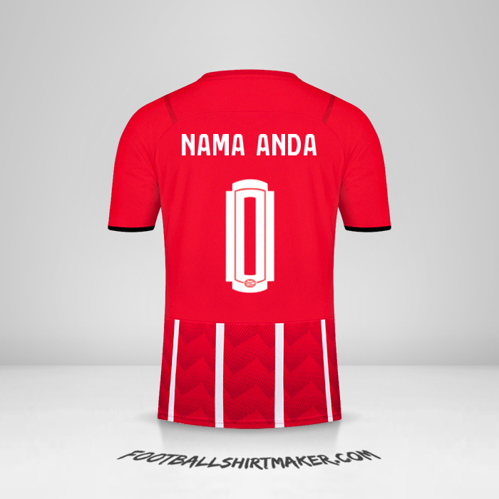 Jersey PSV 2021/2022 UEL -  nama anda - 0