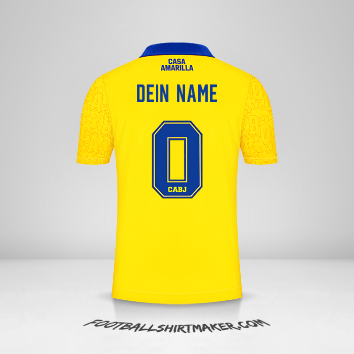 Trikot Boca Juniors 2022/23 III -  dein name - 0