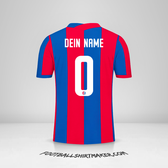 Trikot San Lorenzo 2021/22 -  dein name - 0