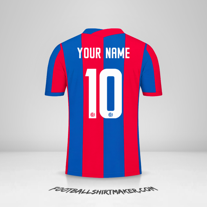 San Lorenzo 2021/22 shirt number 10 your name