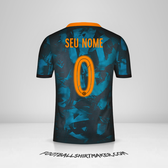 Camisa Chelsea 2021/2022 Cup III -  seu nome - 0