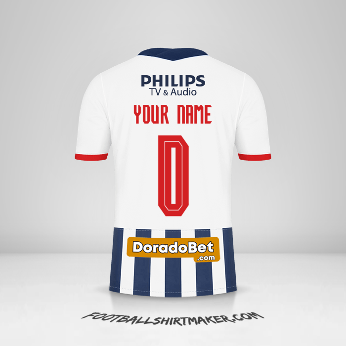 Club Alianza Lima 2022 jersey number 0 your name