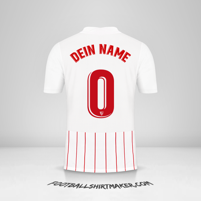 Trikot Sevilla FC 2021/2022 -  dein name - 0