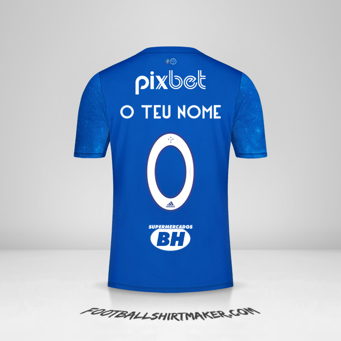 Camisola Cruzeiro 2022 -  o teu nome - 0