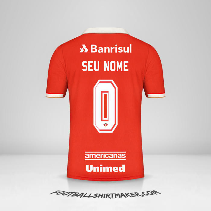 Camisa Internacional 2022 -  seu nome - 0