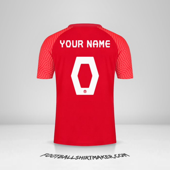 Jersey Canada 2021 -  your name - 0