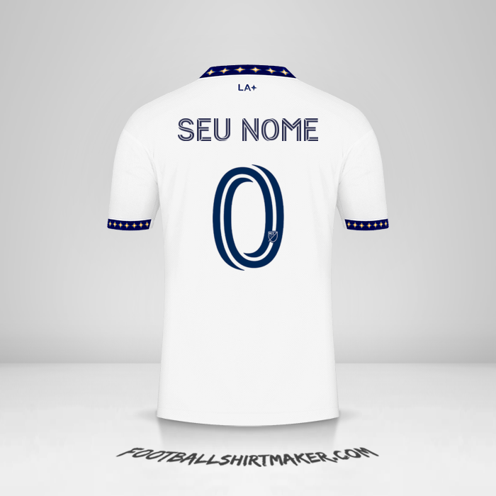 Camisa LA Galaxy 2022/2023 -  seu nome - 0