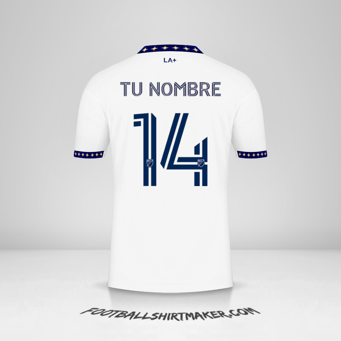 Jersey LA Galaxy 2022/2023 número 14 tu nombre