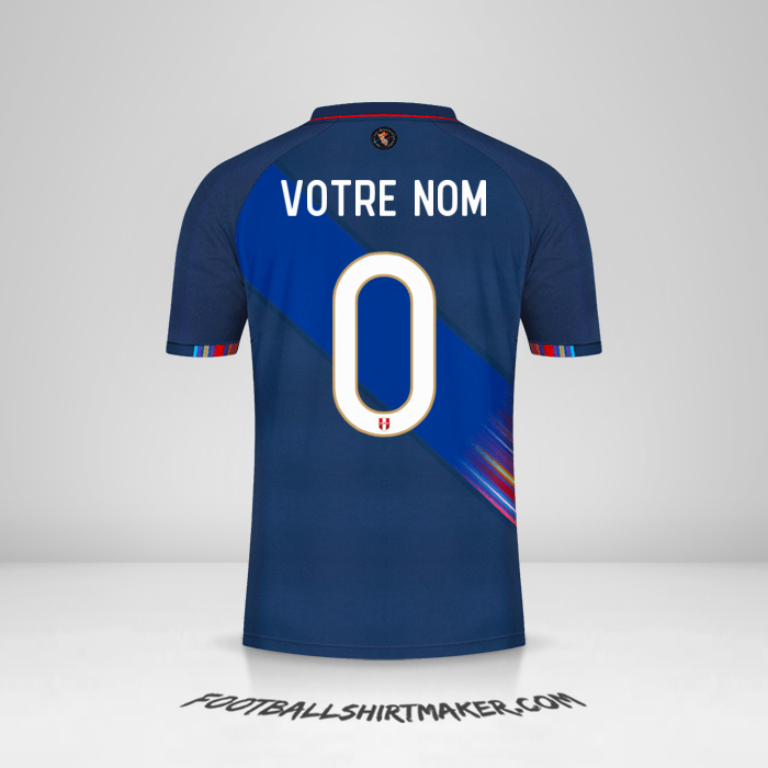 Maillot Pérou 2021/22 II -  votre nom - 0