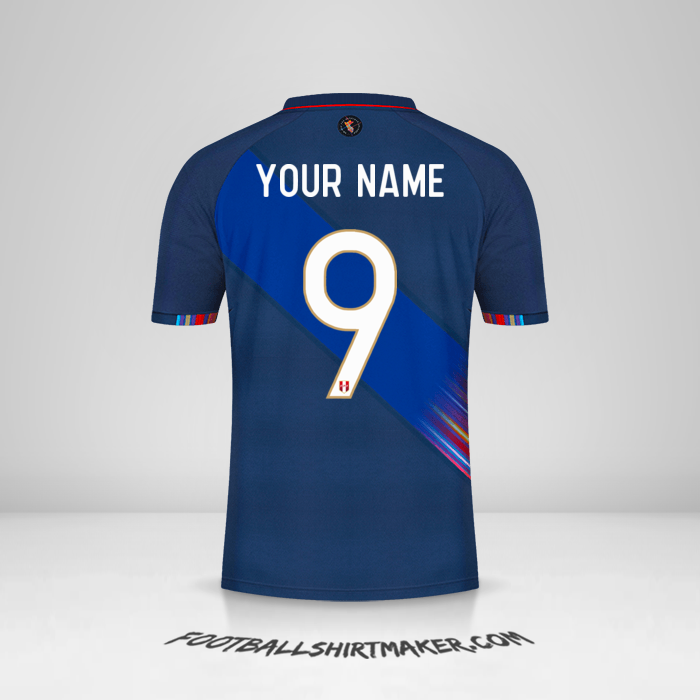 Peru 2021/22 II shirt number 9 your name