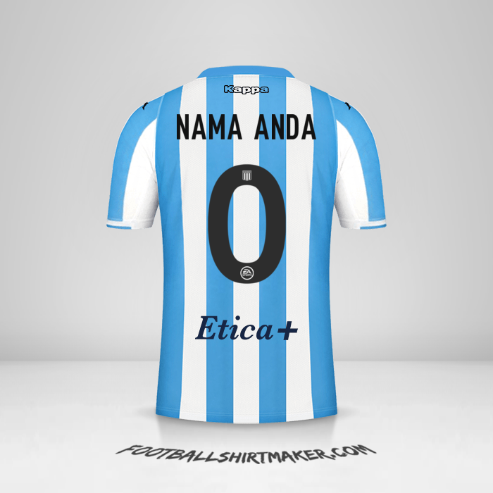 Jersey Racing Club 2022 -  nama anda - 0