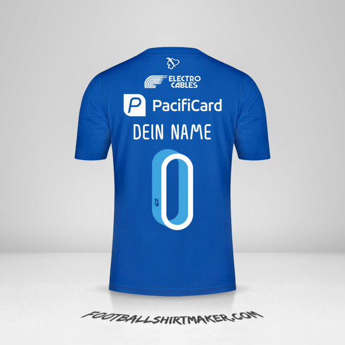 Trikot Emelec 2022 -  dein name - 0