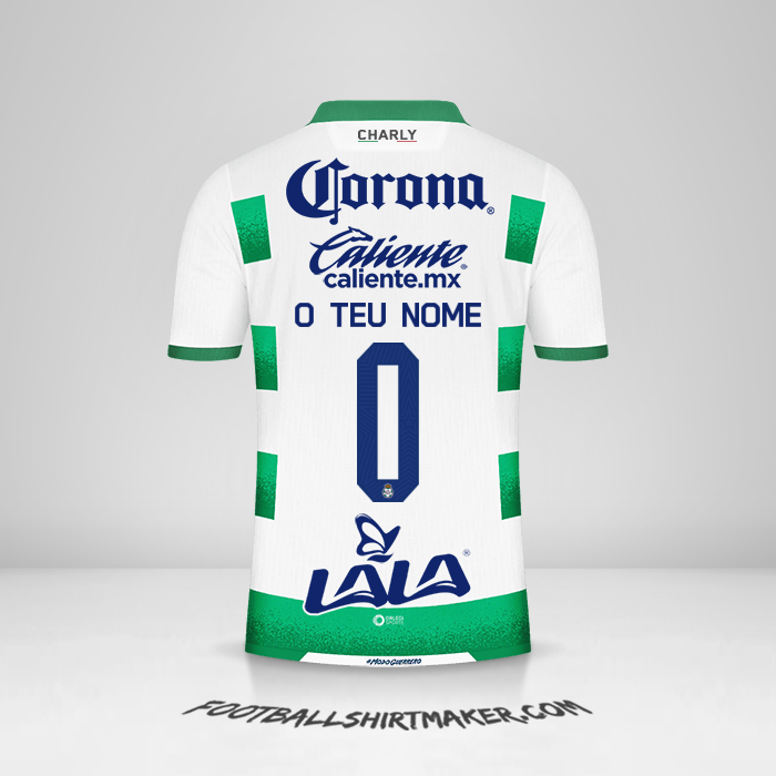 Camisola Santos Laguna 2021/22 -  o teu nome - 0