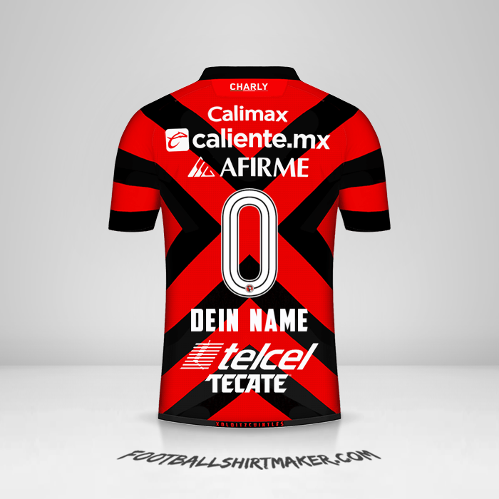 Trikot Club Tijuana 2021/2022 -  dein name - 0