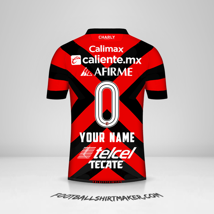 Shirt Club Tijuana 2021/2022 -  your name - 0