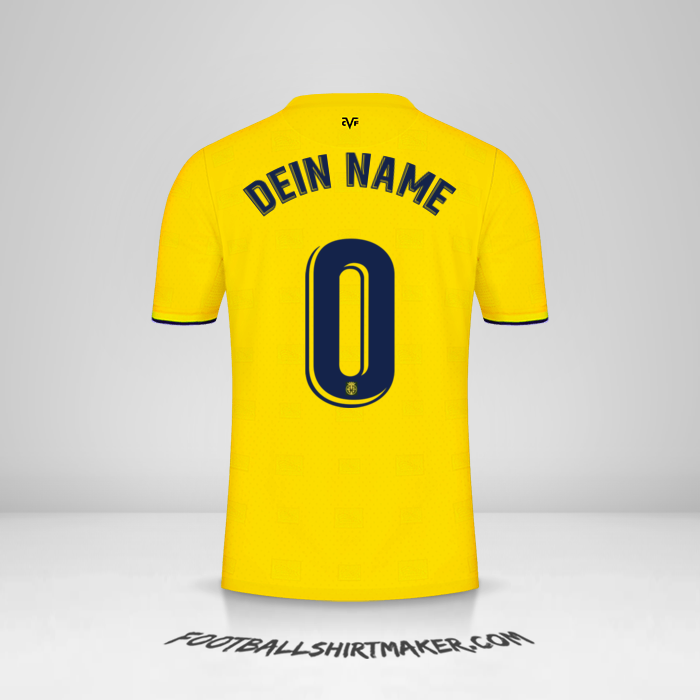 Trikot Villarreal CF 2021/2022 -  dein name - 0