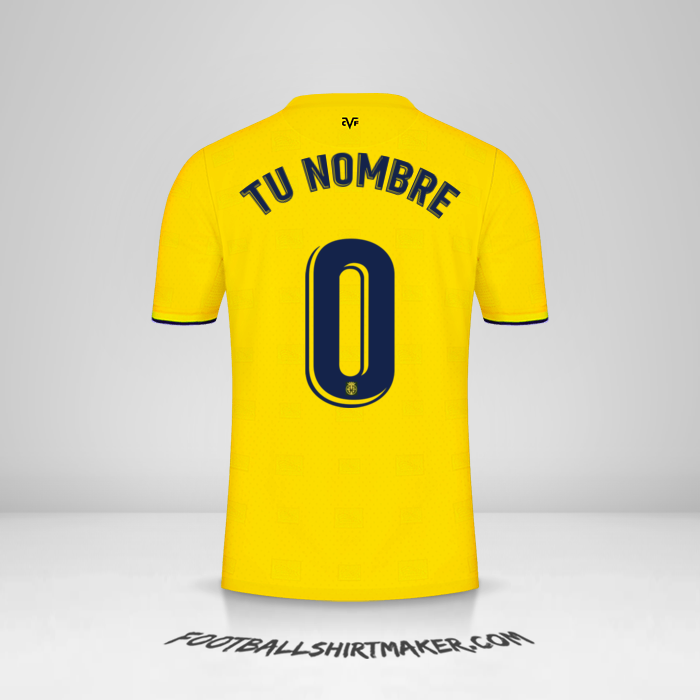 Camiseta Villarreal CF 2021/2022 -  tu nombre - 0