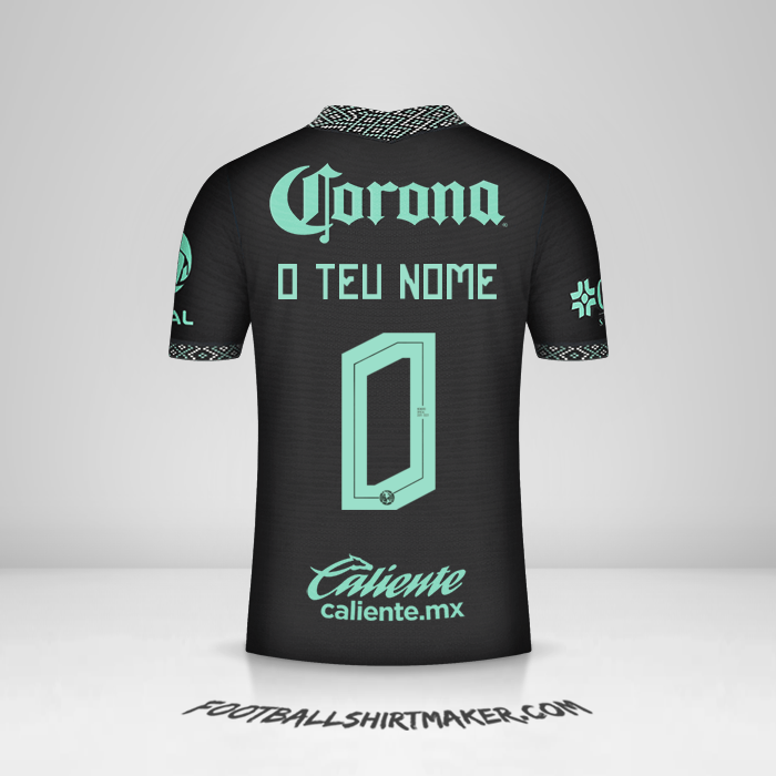 Camisola Club America 2022 III -  o teu nome - 0