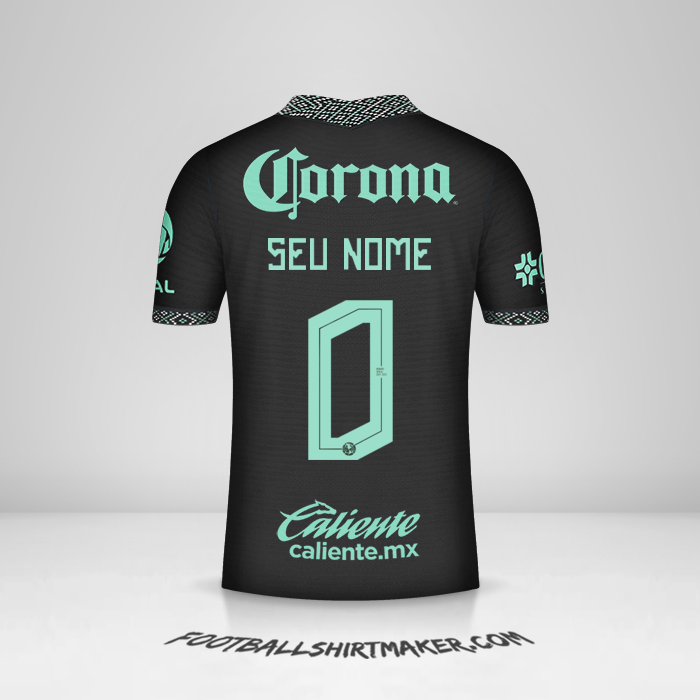 Camisa Club America 2022 III -  seu nome - 0