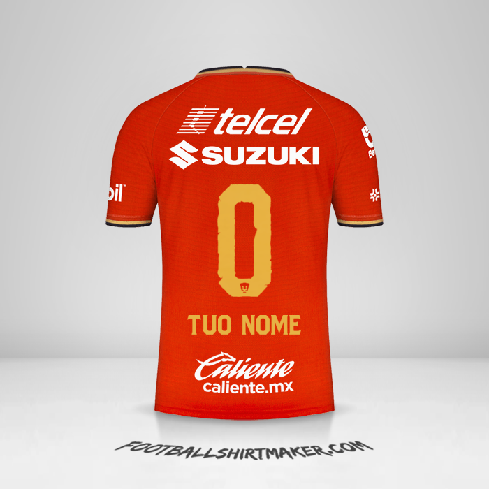 Maglia Pumas UNAM 2022 III -  tuo nome - 0