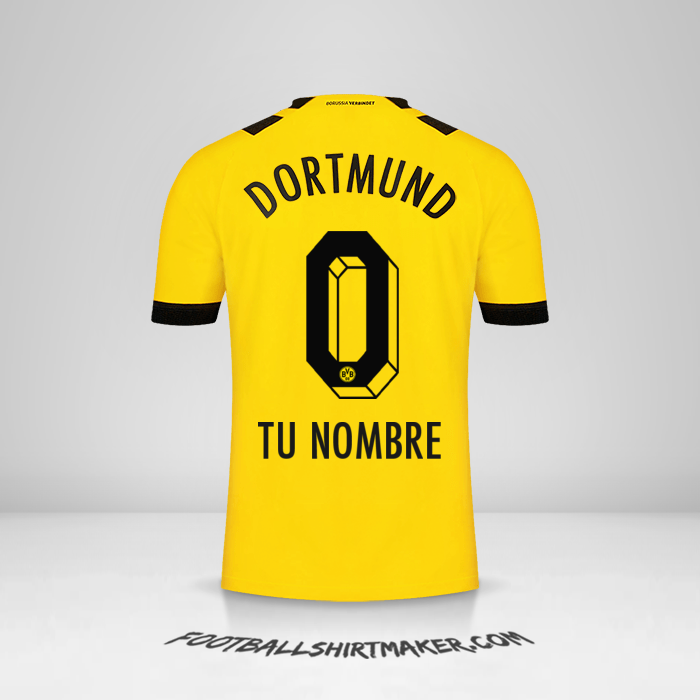 Camiseta Borussia Dortmund 2022/2023 -  tu nombre - 0