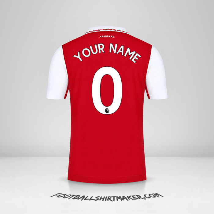 Jersey Arsenal 2022/2023 -  your name - 0