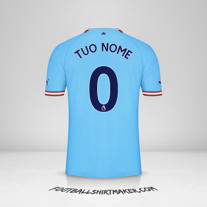 Maglia Manchester City 2022/2023 -  tuo nome - 0