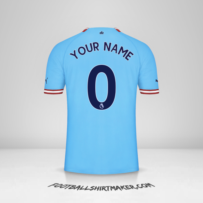 Jersey Manchester City 2022/2023 -  your name - 0