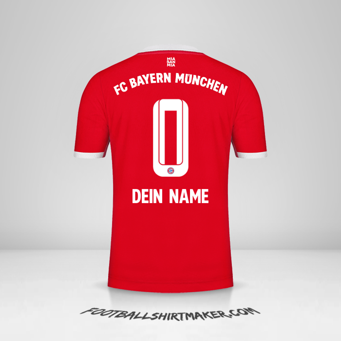 Trikot FC Bayern Munchen 2022/2023 -  dein name - 0