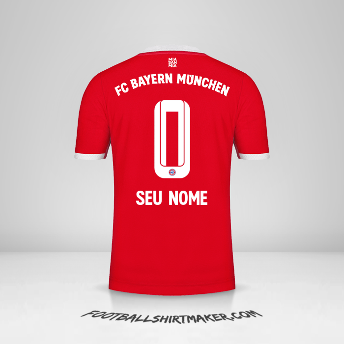 Camisa FC Bayern Munchen 2022/2023 -  seu nome - 0