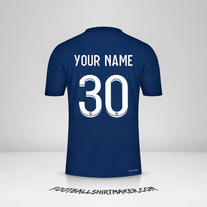 Paris saint germain custom jersey online