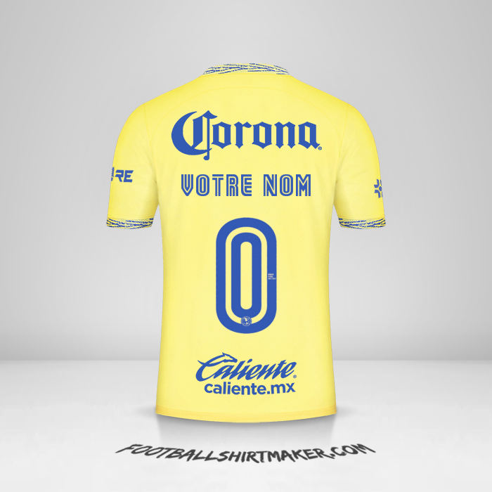 Maillot Club America 2022/2023 -  votre nom - 0