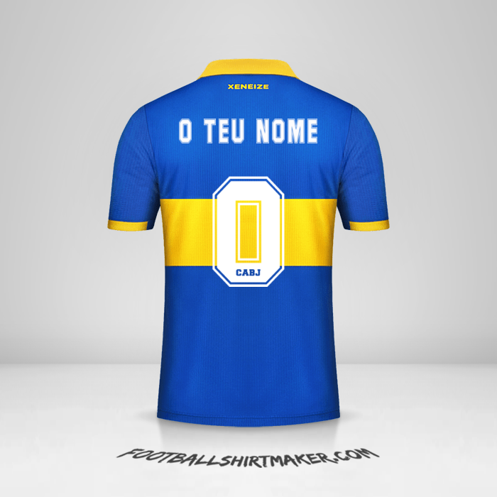 Camisola Boca Juniors 2022/2023 -  o teu nome - 0