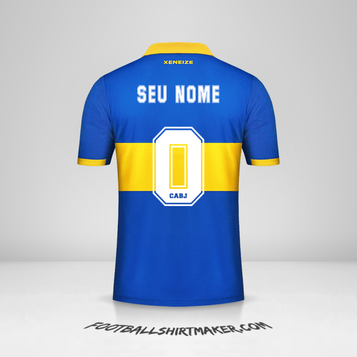 Camisa Boca Juniors 2022/2023 -  seu nome - 0