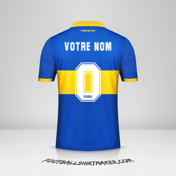 Maillot Boca Juniors 2022/2023 -  votre nom - 0