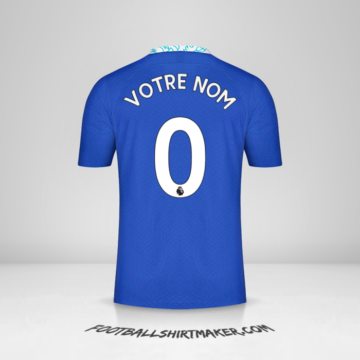 Maillot Chelsea 2022/2023 -  votre nom - 0