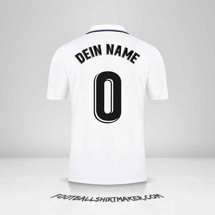 Trikot Real Madrid CF 2022/2023 -  dein name - 0