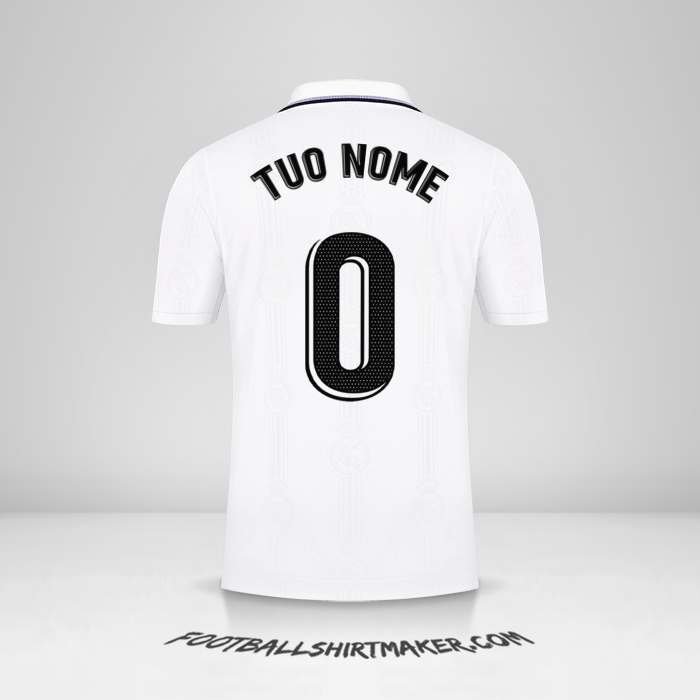 Maglia Real Madrid CF 2022/2023 -  tuo nome - 0