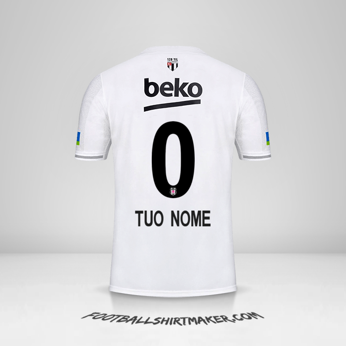 Maglia Besiktas JK 2022/2023 -  tuo nome - 0