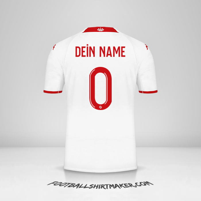 Trikot As Monaco 2022/2023 -  dein name - 0