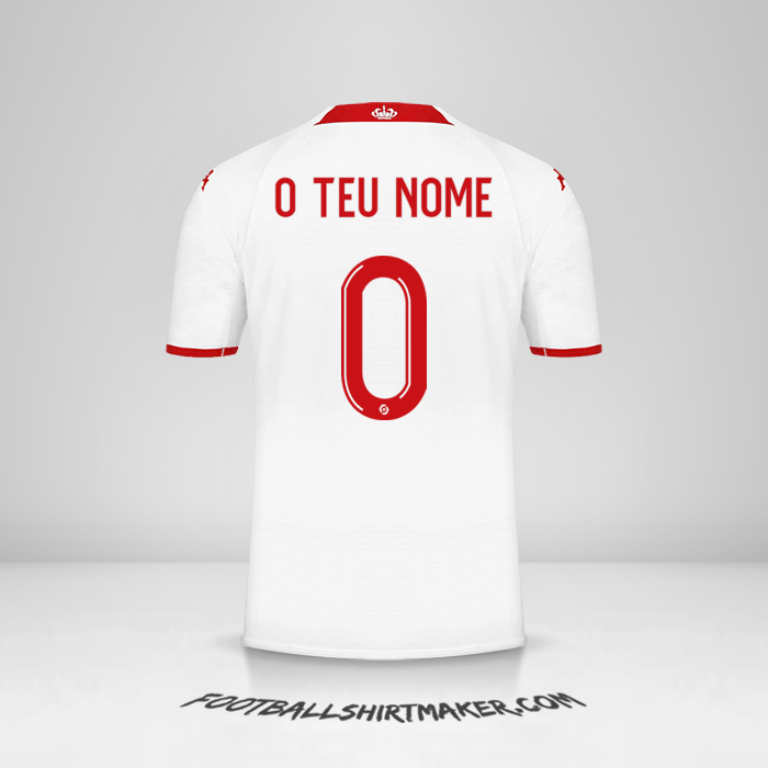 Camisola As Monaco 2022/2023 -  o teu nome - 0