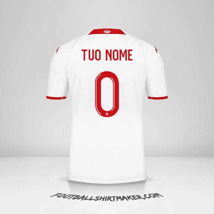 Maglia As Monaco 2022/2023 -  tuo nome - 0