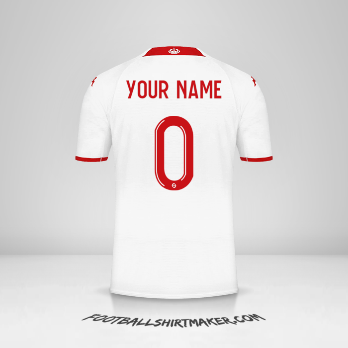 Jersey As Monaco 2022/2023 -  your name - 0