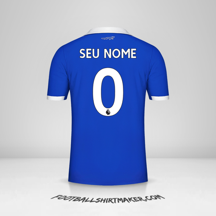 Camisa Leicester City FC 2022/2023 -  seu nome - 0